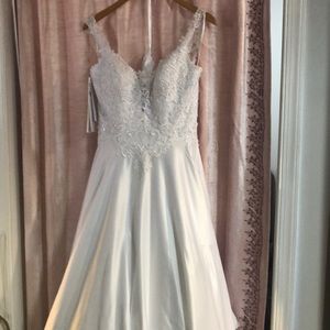 Beautiful bridal gown